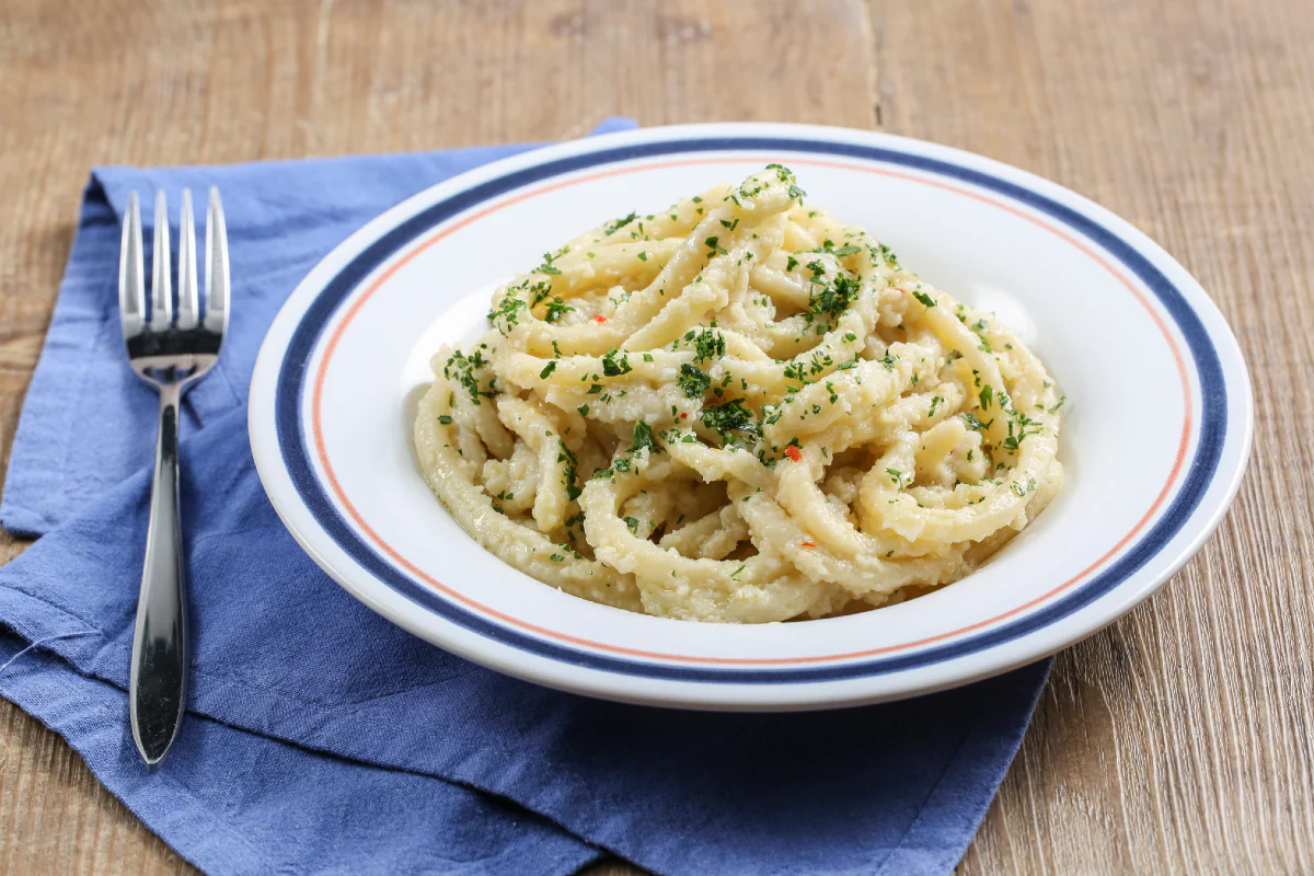 Pici with Breadcrumbs
