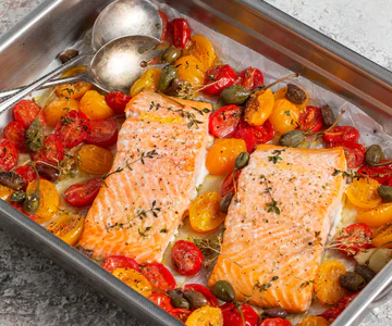 Mediterranean-style Salmon Fillets