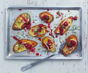 Sweet Potato Bruschetta