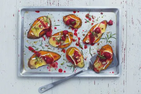 Sweet Potato Bruschetta