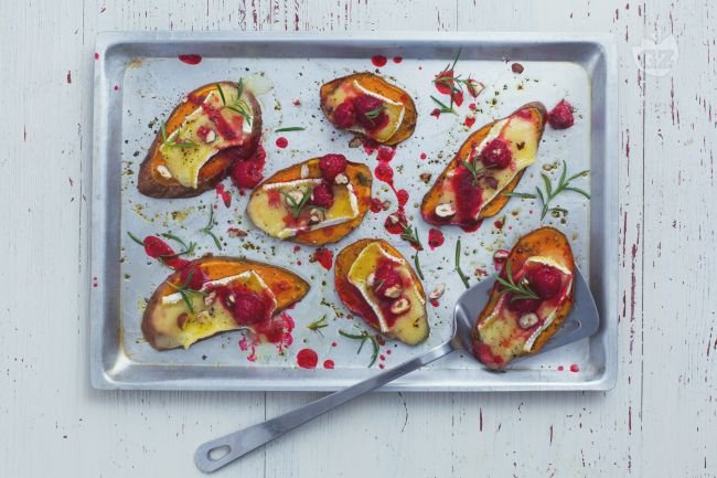 Sweet Potato Bruschetta - Italian recipes by GialloZafferano