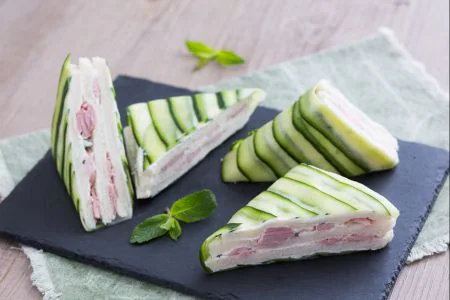 Tzatziki and Tuna Sandwiches