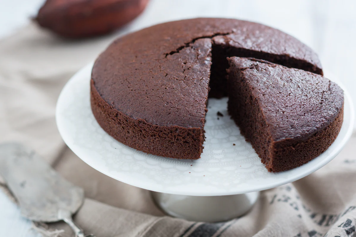 Hot Milk and Cocoa Sponge Cake