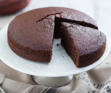 Hot Milk and Cocoa Sponge Cake