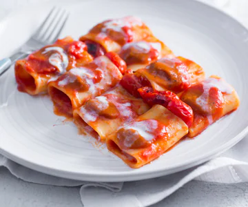 Paccheri with 3 Tomatoes