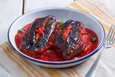 Stuffed Eggplants Calabrian Style