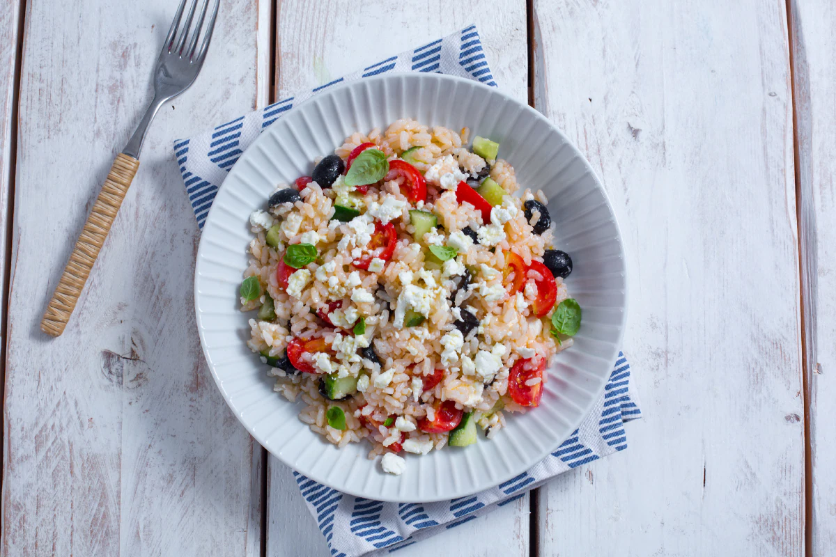 Greek Rice Salad