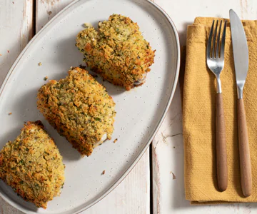 Chicken Thighs with Herb Crust