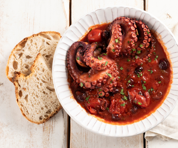 Polpo alla Luciana