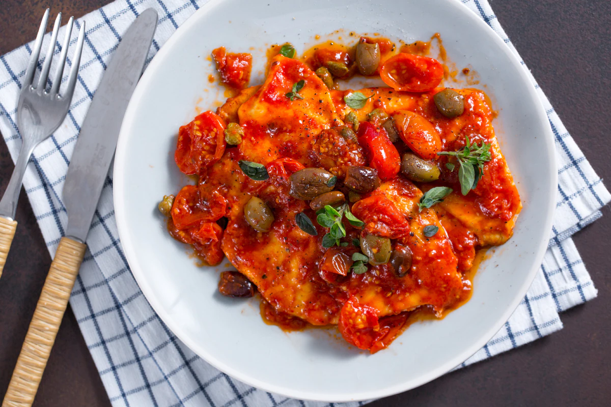 Savory Chicken Scallops