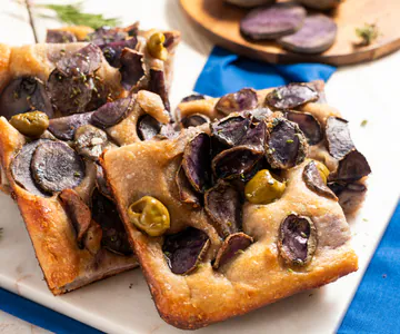 Purple Potato Focaccia