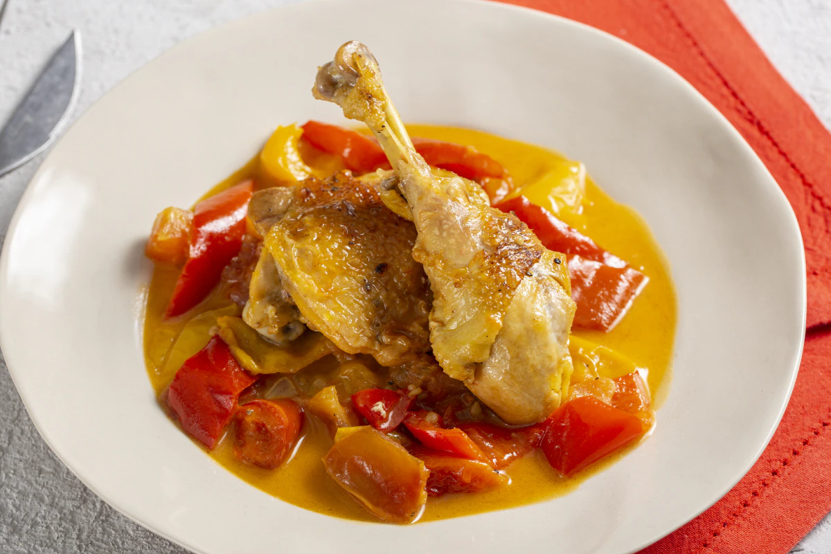 Roman-style Chicken with Peppers