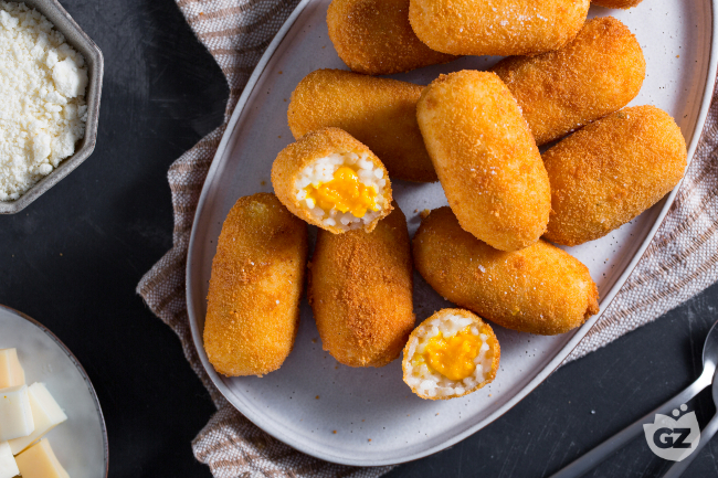 Four Cheese Rice Croquettes - Italian recipes by GialloZafferano