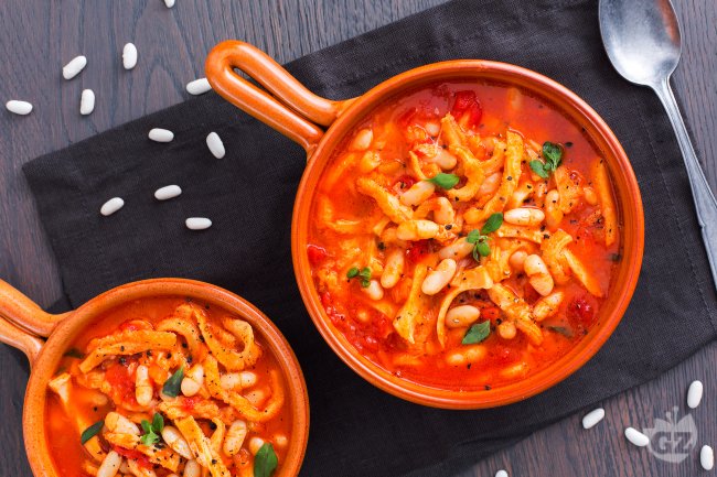 Tripe with Beans - Italian recipes by GialloZafferano