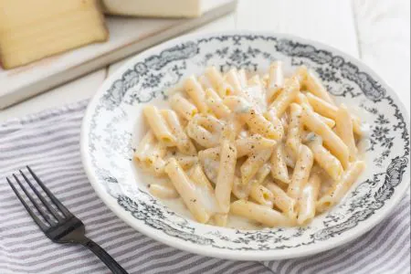 Creamy Four Cheese Pasta (Pasta ai Quattro Formaggi)