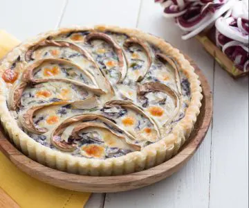 Savory Radicchio Tart