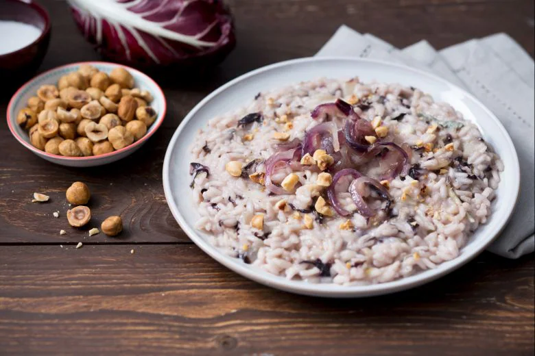 Radicchio and Gorgonzola Risotto