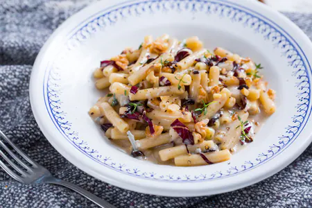 Pasta with Radicchio and Gorgonzola