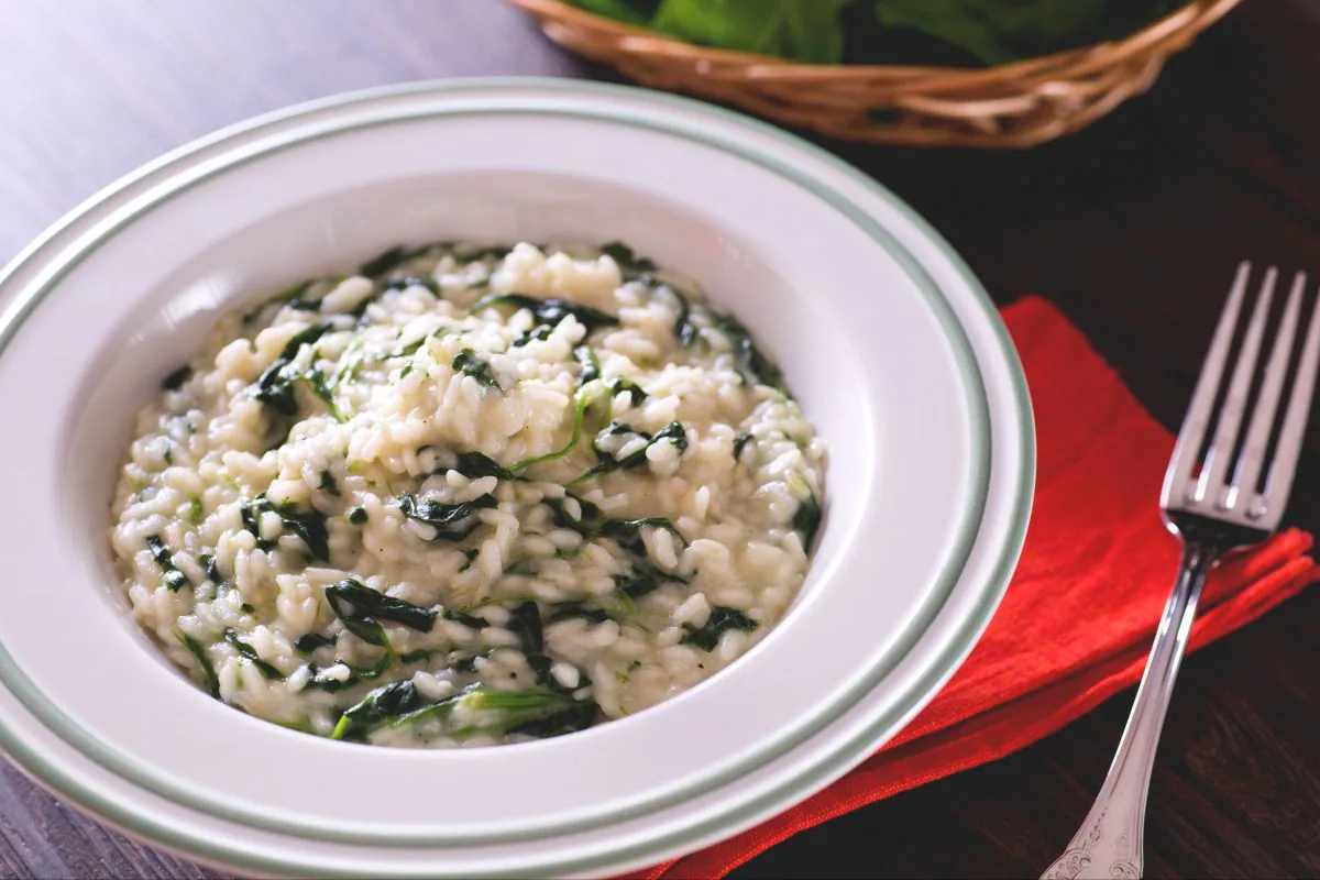 Spinach Risotto