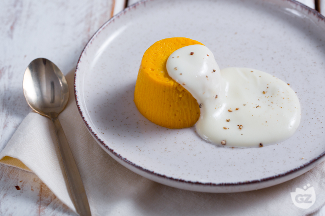 Pumpkin flan - Italian recipes by GialloZafferano