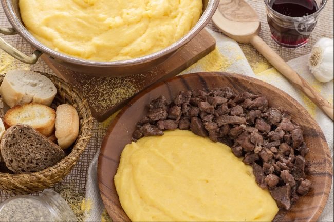 Polenta and bruscitt - Italian recipes by GialloZafferano