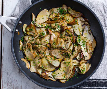 Sautéed Porcini Mushrooms