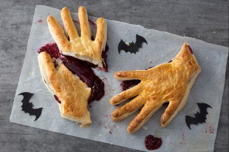 Bloody Puff Pastry Hand