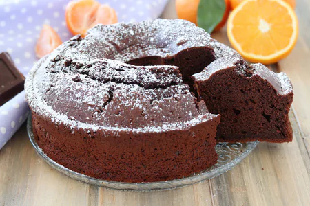 Chocolate and Citrus Bundt Cake