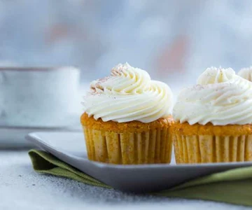 Pumpkin and Carrot Cupcake