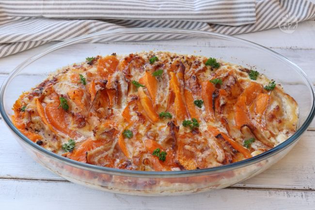 Pumpkin Casserole - Italian recipes by GialloZafferano