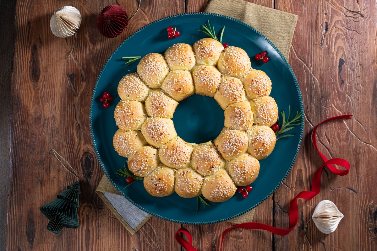 Savory Christmas Wreath