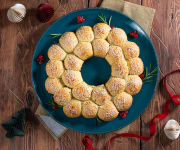 Savory Christmas Wreath