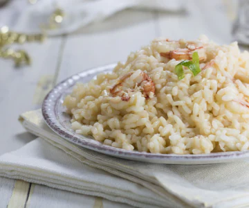 Prawn, Lime, and Prosecco Risotto