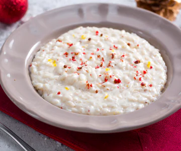 Risotto with Mascarpone and Pink Pepper