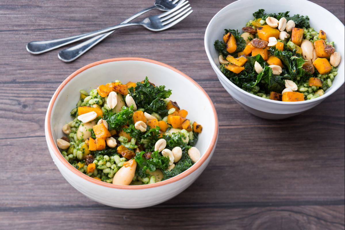 Barley and Kale Salad