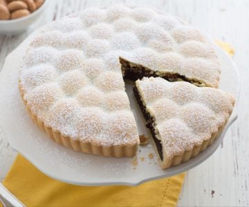 Amaretti and Chocolate Tart