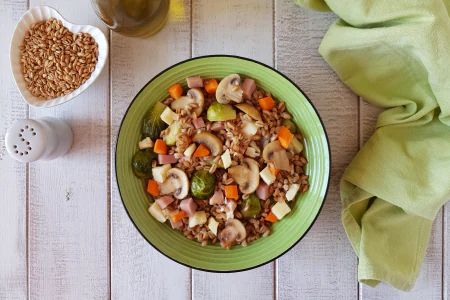 Winter Farro Salad