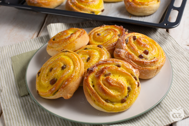 Danish Swirls - Italian recipes by GialloZafferano