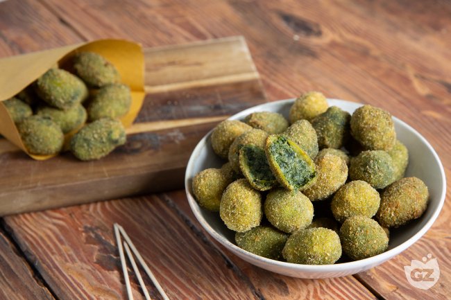 Vegetarian Ascolana Olives - Italian recipes by GialloZafferano
