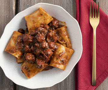 Paccheri with octopus ragù