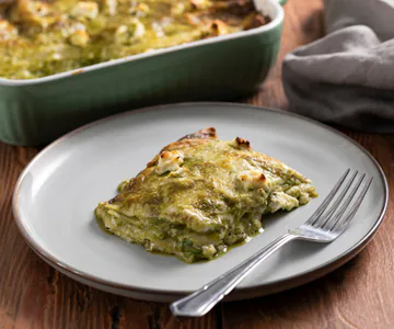 Lasagna with Pesto and Ricotta