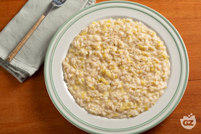 Leek Risotto - Italian recipes by GialloZafferano