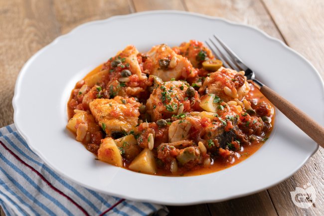 Baccalà alla ghiotta - Italian recipes by GialloZafferano