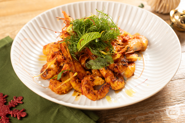 Marinated Shrimp on the Plancha - Italian recipes by GialloZafferano