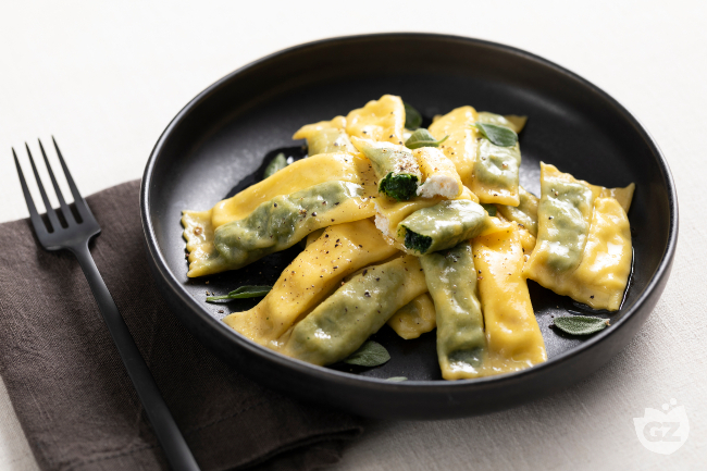 Double Filling Ravioli - Italian recipes by GialloZafferano