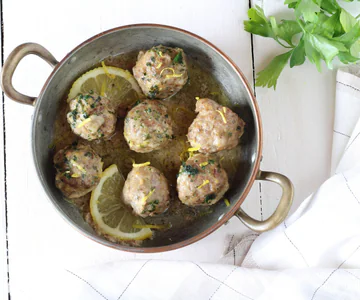 Meatballs with Lemon