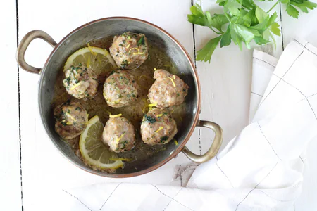 Meatballs with Lemon