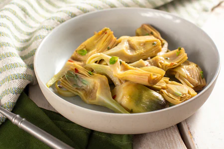 Boiled Artichokes