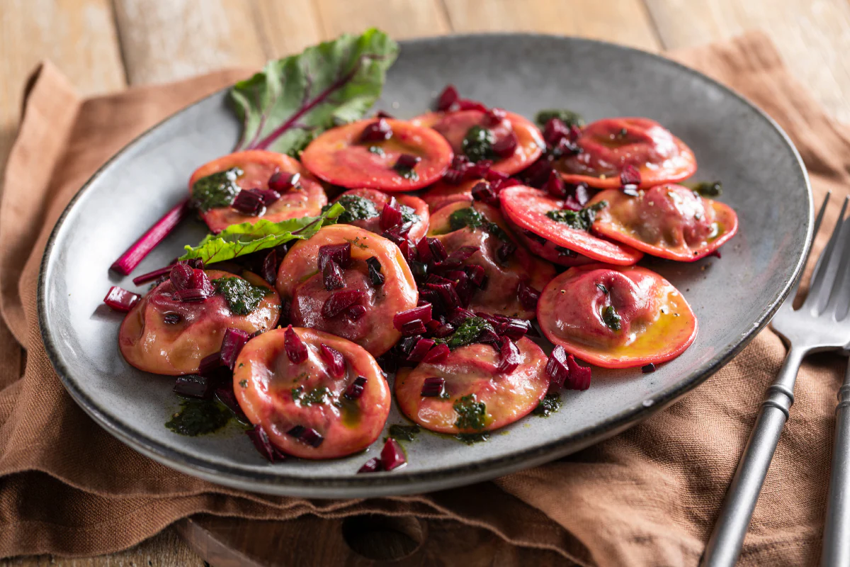 Beetroot Ravioli