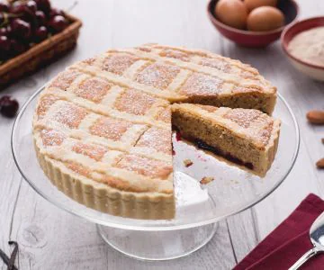 Spelt and Cherry Tart
